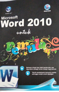 Image of Microsoft Word 2010 untuk Pemula